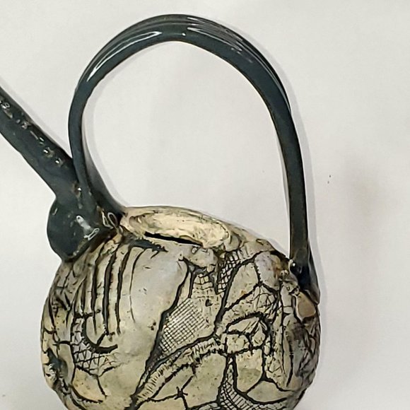 Hand Built, Heavily Textured, pottery studio art p - Picture 5 of 10